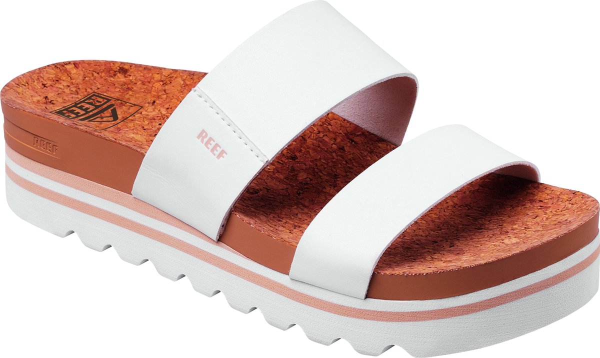 Reef Cushion Bounce Vista Hi Dames Slippers - Cloud - Maat 37.5