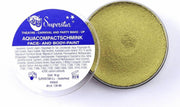 Aqua facepaint 16gr goud met glitter