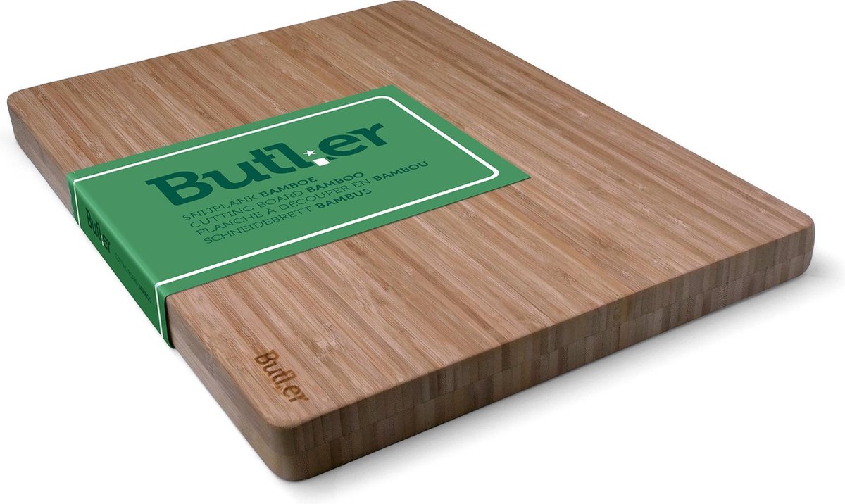 Butler Snijplank - Bamboe - 400x300x30mm