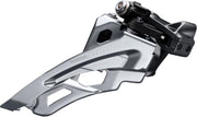 Voorderailleur Shimano Deore FC-M6000 3x10 speed - side swing - lage klem - 40-42T - zwart