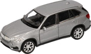 Speelgoed grijze BMW X5 auto 1:36