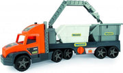 Wader Vrachtwagen Met Oplegger En Containers 78 Cm Multicolor