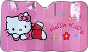 Hello kitty zonwering auto - zonnescherm auto voorruit- 130 x 70 cm - Universeel - voorruit ijsvrij houden