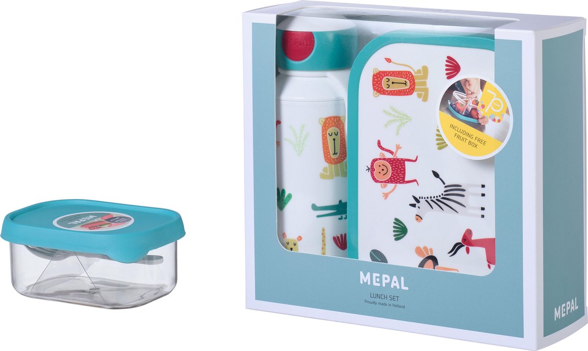 promoset lunch campus (pu+lb+fb) - animal friends