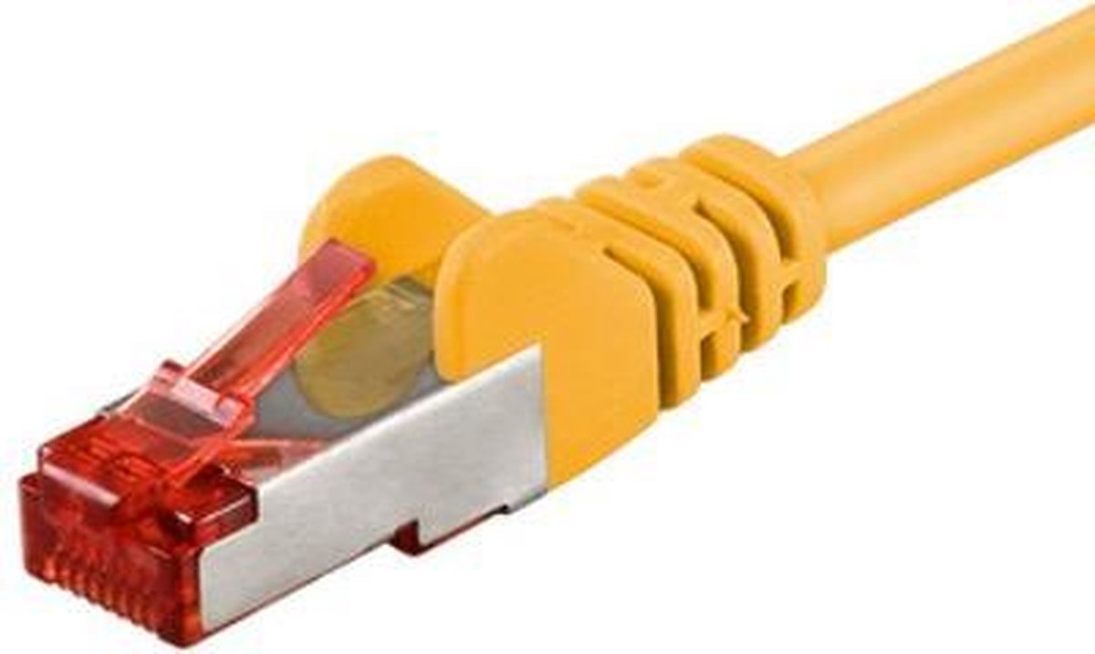 Wentronic 68302 - Cat 6 UTP-kabel - RJ45 - 3 m - Geel
