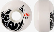 Pig Head Natural skateboardwielen 54 mm