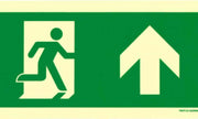 Rechtdoor Bord Nooduitgang