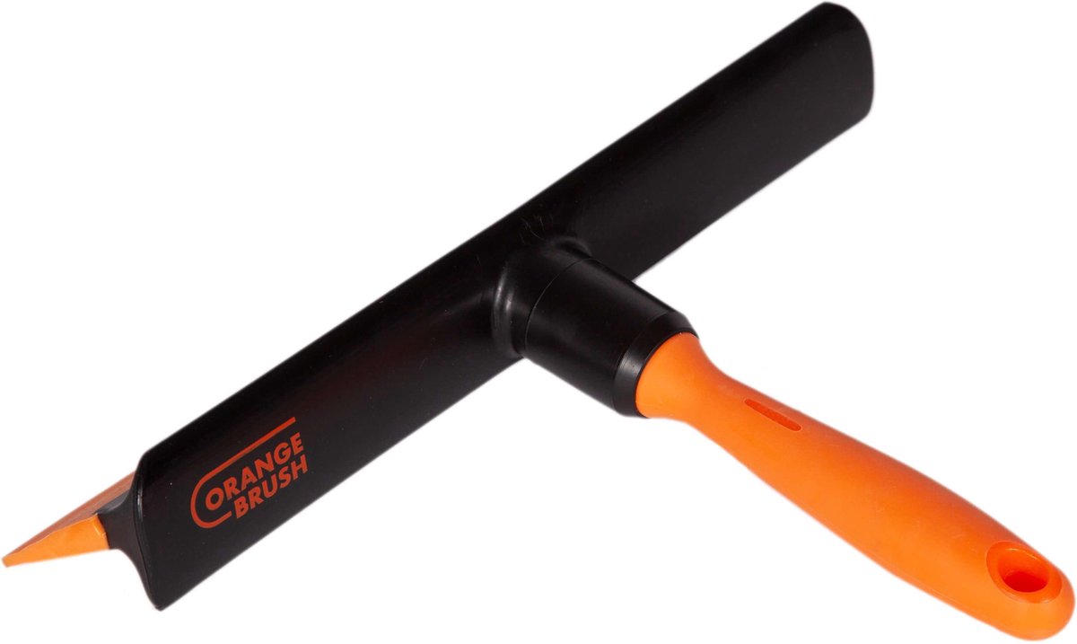 OrangeBrush - Handtrekker - Raamtrekker - 30 cm - met handgreep - Gemaakt van gerecycled kunststof - OB28243
