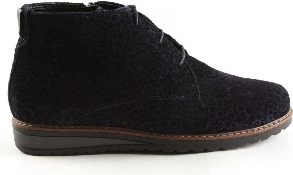Dames Veterschoenen Waldlaufer Havida 379808-128-194 Donkerblauw - Maat 37.5