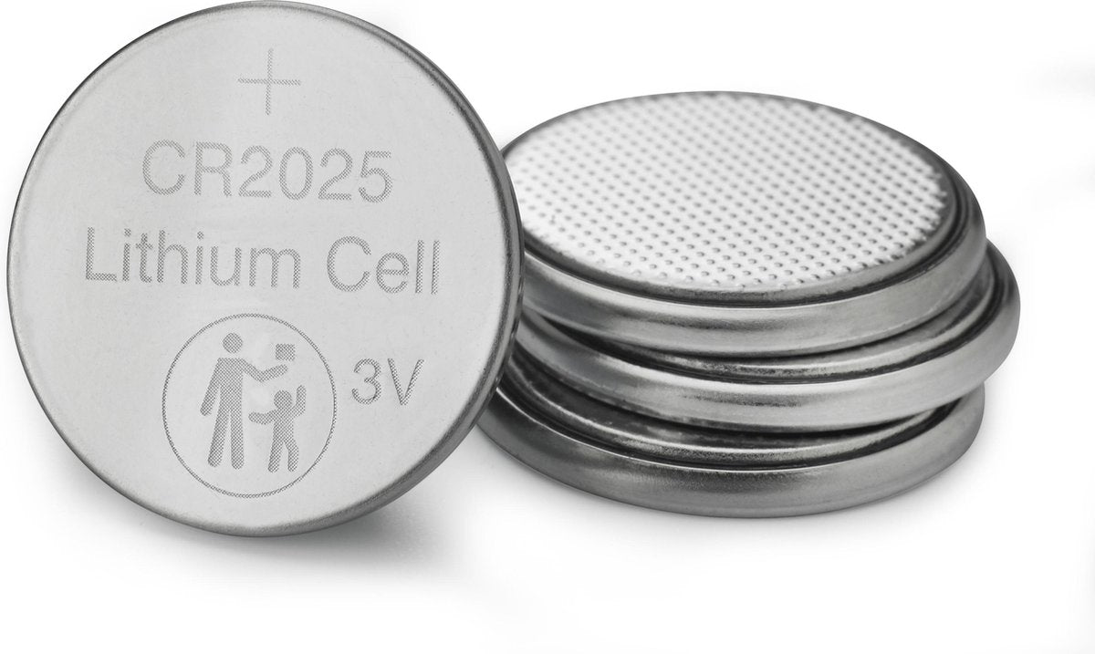 Verbatim Lithiumbatterij Knoopcel CR2025 3V 4x(#49532)