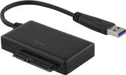 DELTACO USB3-SATA6G2 USB naar SATA adapter voor 2