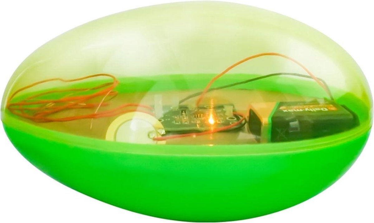 Franzis Techniek-ei Leugendetector Groen