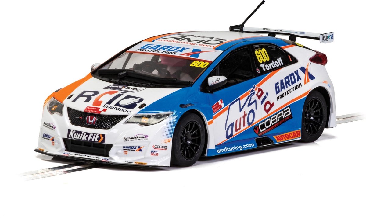 Scalextric - Honda Civic Type R - Btcc 2019 - Sam Tordoff (6/20) * - SC4144 - modelbouwsets