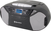 Roadstar RCR-777UD+ draaitafel Draaitafel met riemaandrijving Zwart