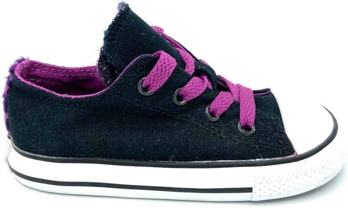 Converse All Star - Zwart/Paars - Maat 24