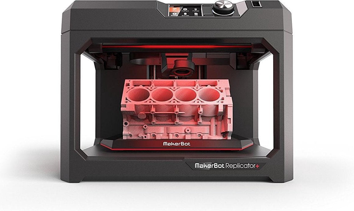 MakerBot Replicator+ 3D-printer Fused Deposition Modeling (FDM) Wi-Fi