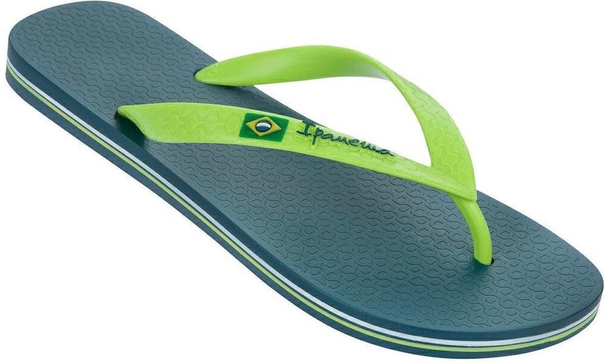Ipanema - Heren Slippers Classic Brasil - Blauw - Maat 39-40