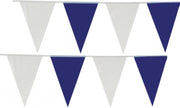 Tib Vlaggenlijn 10 Meter Polyetheen Wit/blauw
