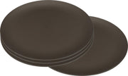 Zuperzozial Bord Flavour 20 Cm Biokunststof Bruin 4 Stuks