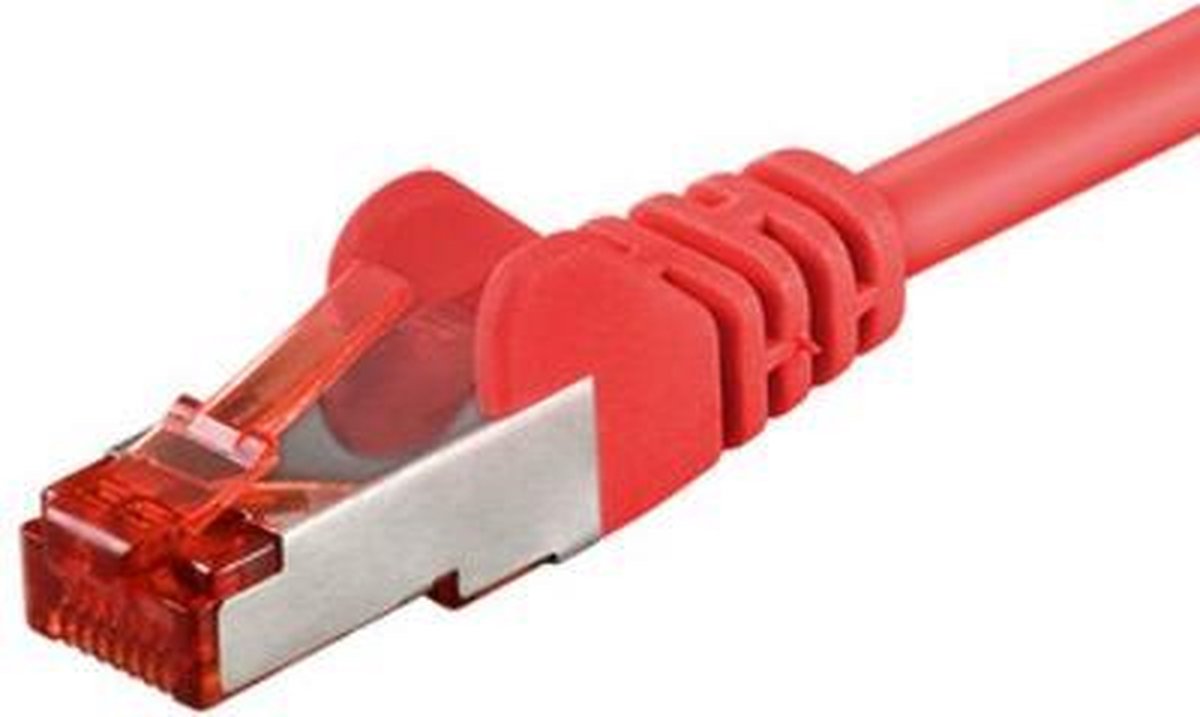 Wentronic 68280 - Cat 6 UTP-kabel - RJ45 - 3 m - Rood