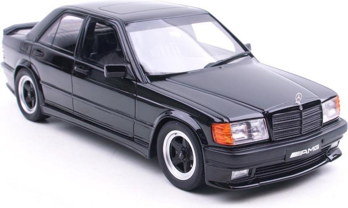 Otto Mobile Mercedes-Benz 190E 2.3 AMG 1984 Zwart 1:18