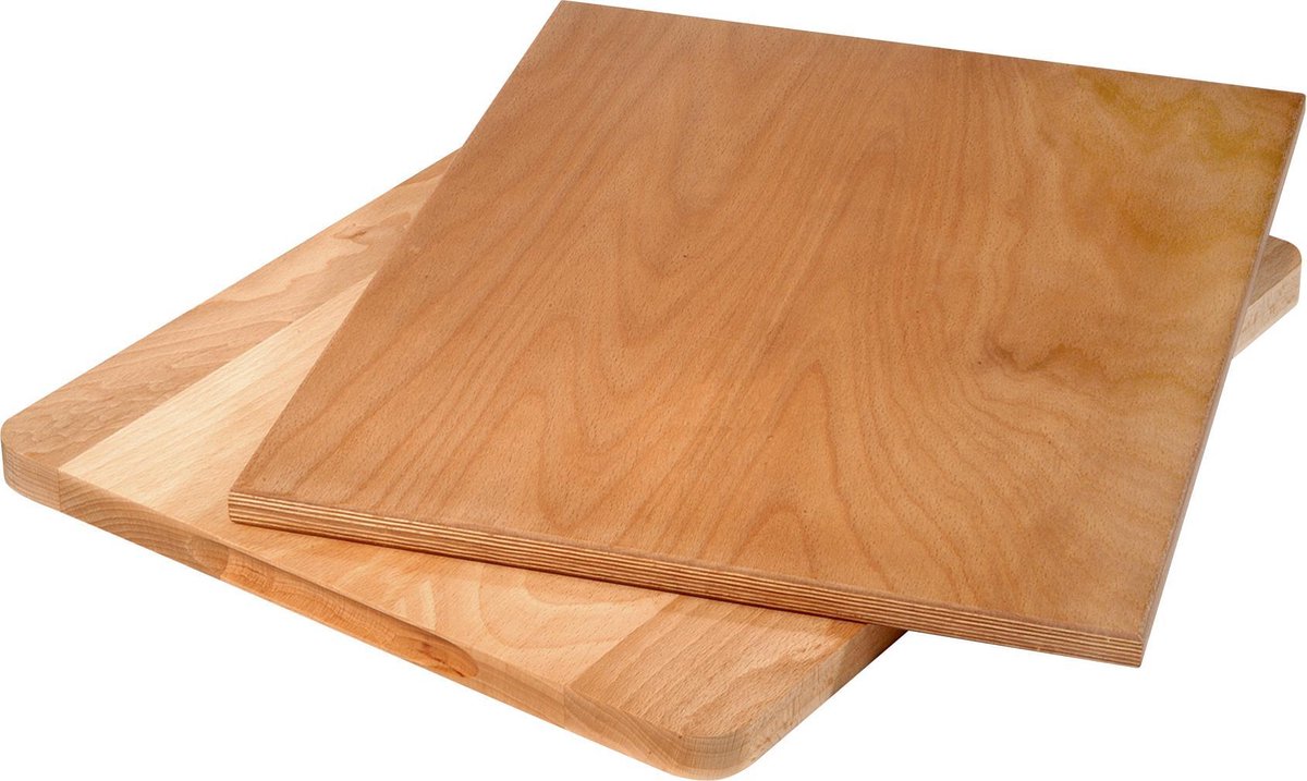 Boska - professionele snijplank - beukenhout - 450x350x20 mm - 1 stuk
