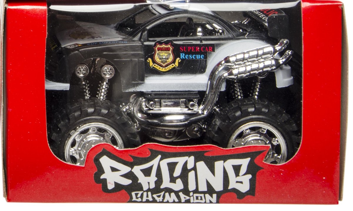 Lg-imports Politie Monstertruck Jongens Zwart