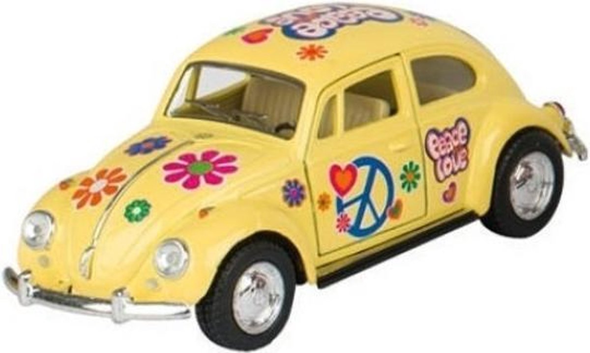 Goki Volkswagen Classic Beetle (1967) 13 Cm Geel