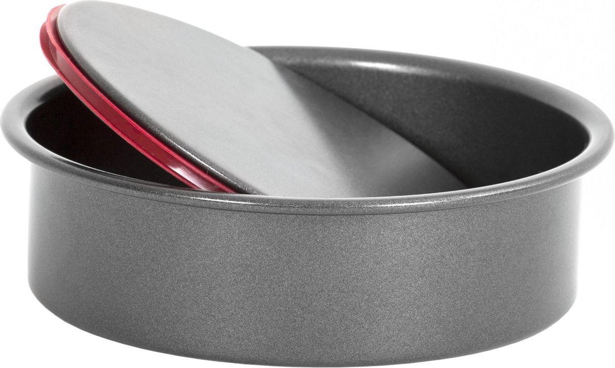 Wham Bakvorm Pushpan Non-stick 15 Cm Carbonstaal Grijs