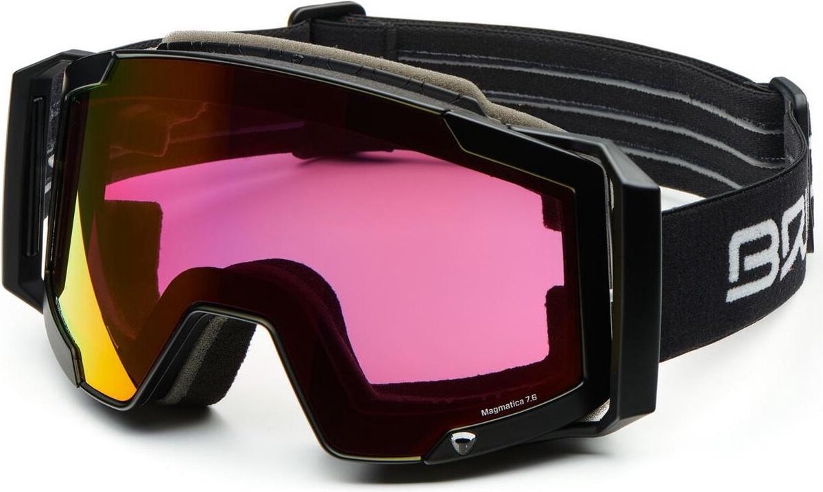 Briko Magmatica 7.6 OTG Ski Goggles MATT BLACK - Maat One size