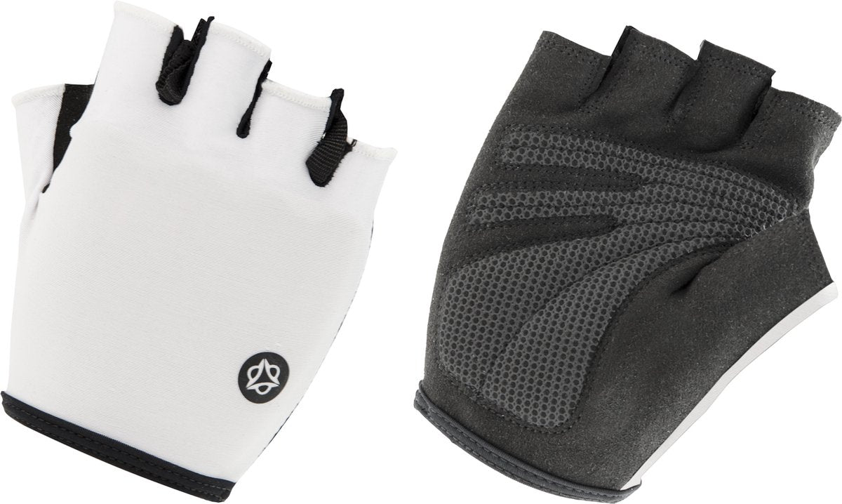 AGU Gel Handschoenen Essential Unisex Fietshandschoenen - Maat XL - Wit