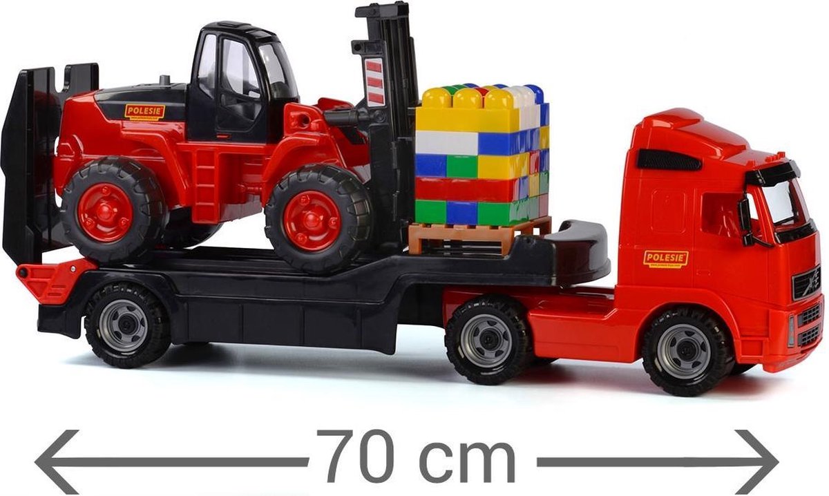 Wader Vrachtwagen met Vorkheftruck