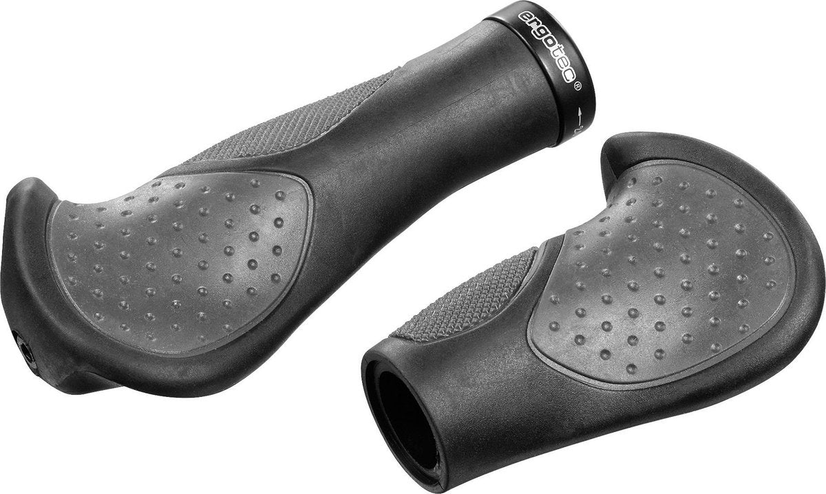 Ergotec Handvat Frisco Ask-08/1 135/95 Mm Gel Zwart/grijs Per Set