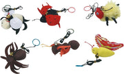 Cat toy plush insect with noise