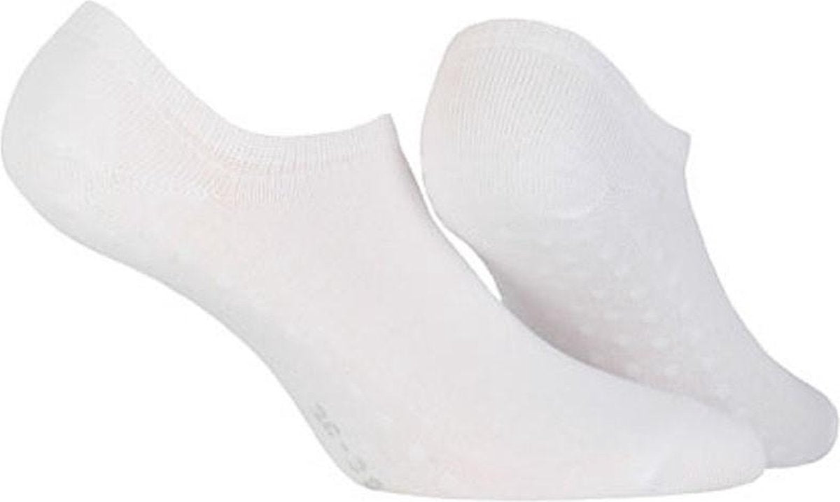 Topsocks yoga footies met anti-slip kleur: wit maat: 35-38