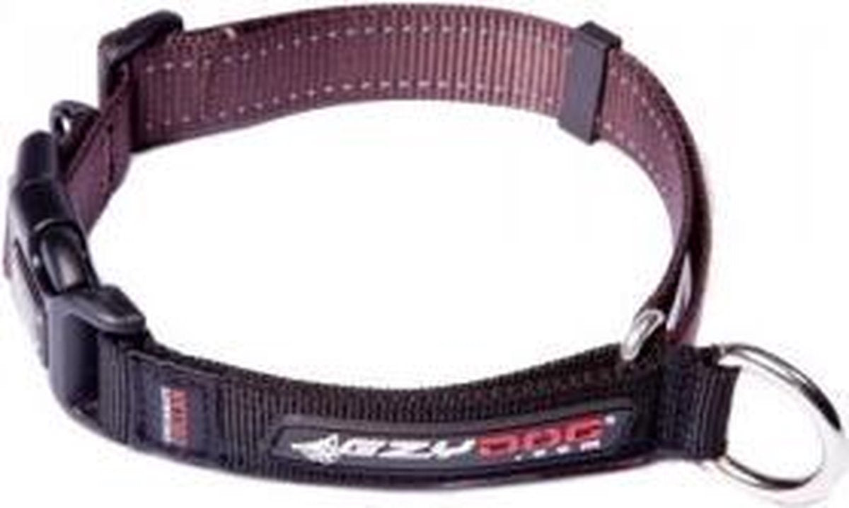 EzyDog Checkmate halsband - S - Bruin