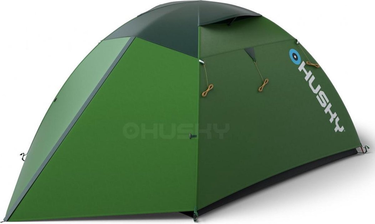 Husky Tent Bright Polyester 210 X 400 Cm Groen 4-persoons