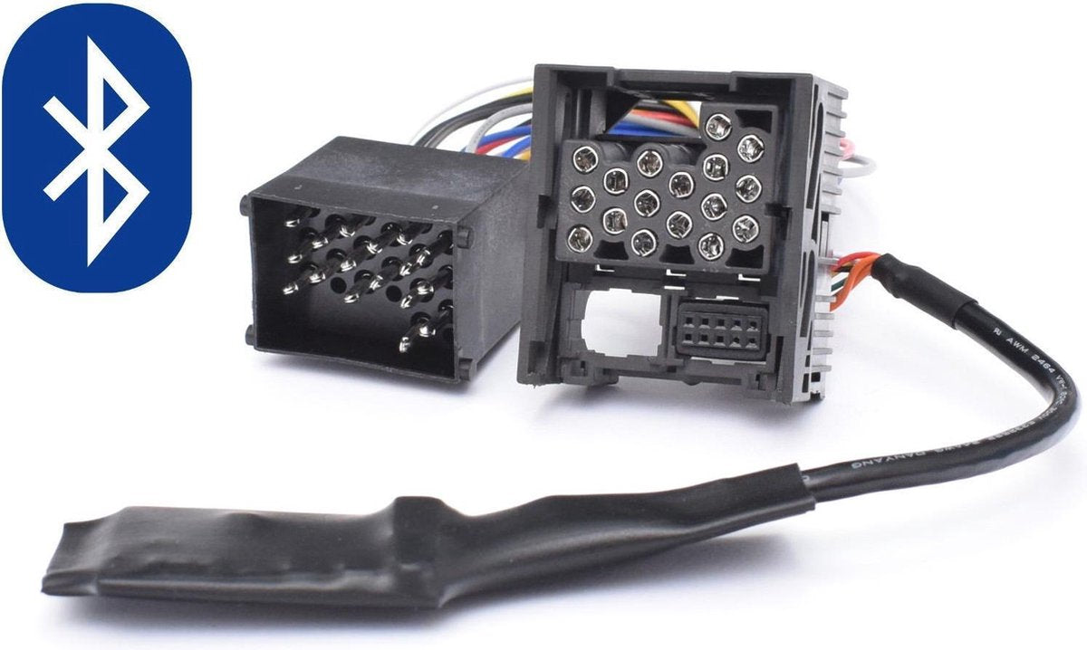 Bmw Bluetooth Audio Streaming Adapter Voor Ronde Pin Stekker Bmw E46 E38 E39 VIA CD WISSEL
