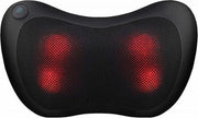 Elektrisch Shiatsu Massage Kussen met Stoelgesp - Met Warmte Functie - Zwart - Cestgoods