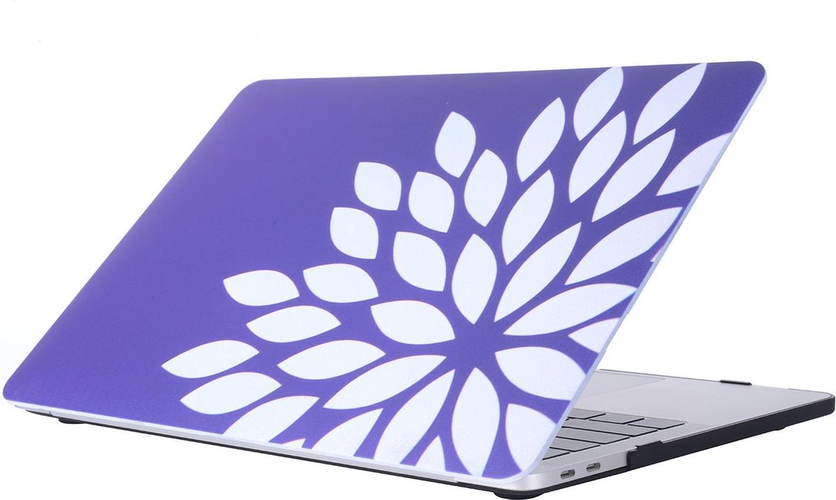 Mobigear Hardshell Case Bloemen Serie 58 Macbook Pro 13 inch Thunderbolt 3 (USB-C)
