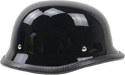 Duitse motorhelm glans zwart maat XL