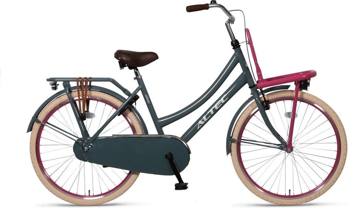 Altec Urban 26inch Transportfiets Gray/Pink