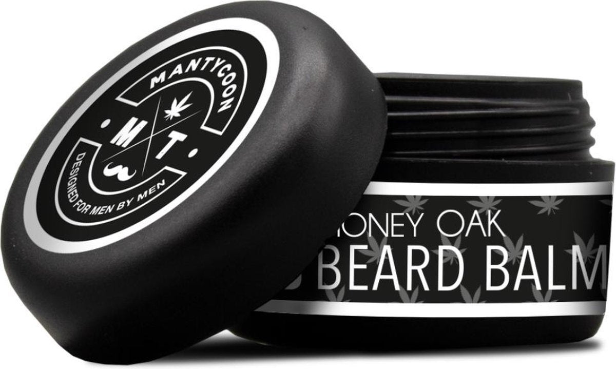 Unieke baardbalsem met CBD van ManTycoon. Heerlijke en exclusieve Honing-Eik geur. Verzorgt en voedt huid en baard. THC en PMO vrij. Met gratis luxe Safety Razor!!