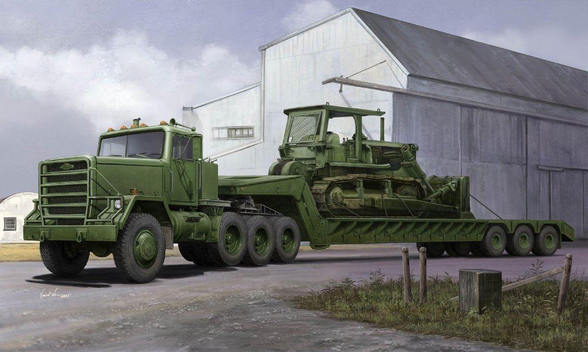 Cars / Truck M920 Tractor Tow M870A1 Semi Trailer