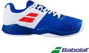 Babolat heren tennisschoen Propulse Blast Indoor - Blauw / Wit - maat 46½