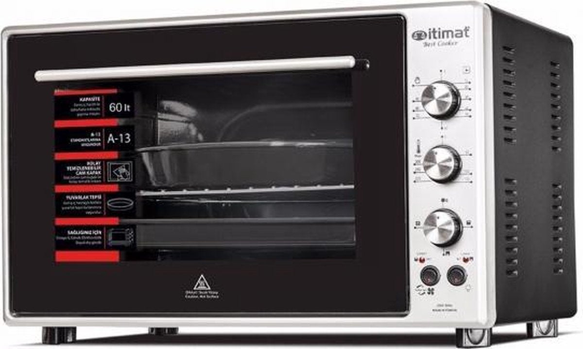 Itimat - oven - Vrijstaand - 50 liter
