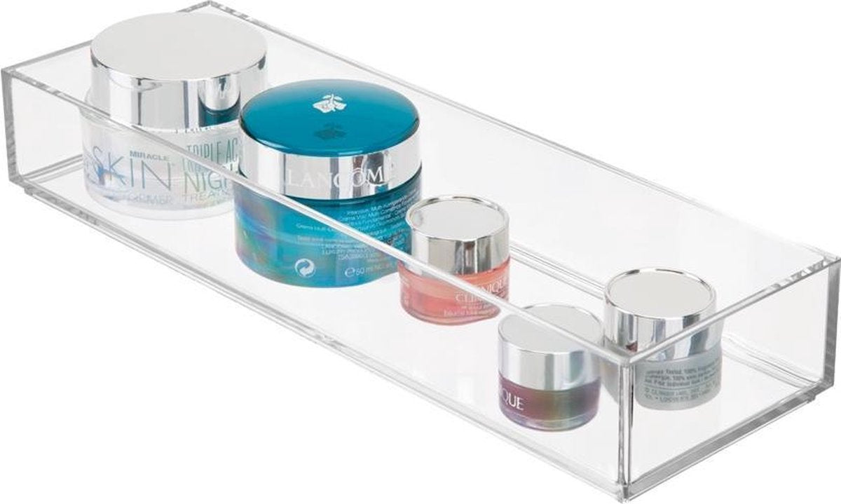 Ladebakjes stapelbaar make-up iDesign - Clarity