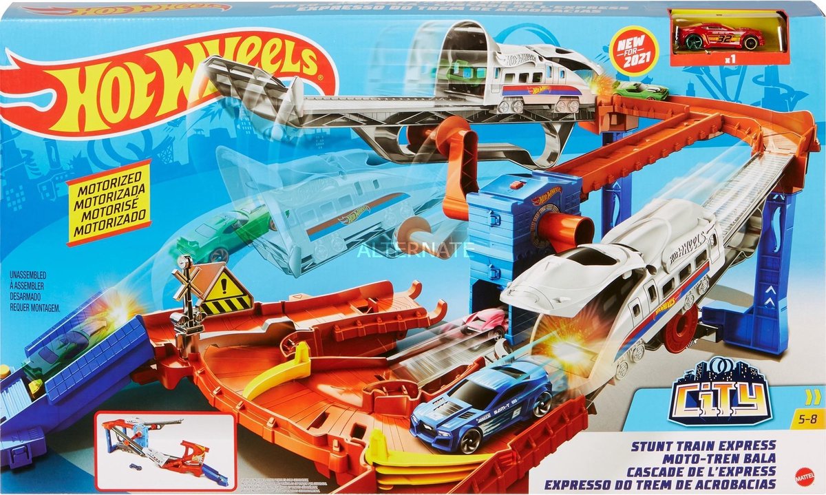 Hot Wheels City - Stunt Train Express