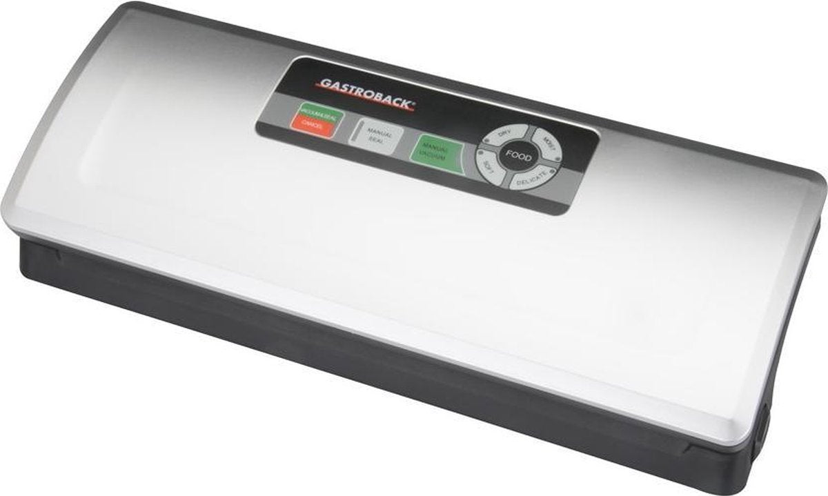 Gastroback Design Plus vacuum sealer 750 mbar Zwart