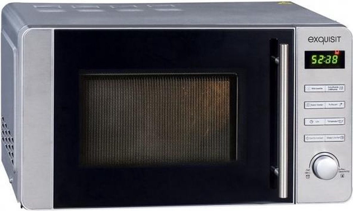 Exquisit MW8020 - Vrijstaande magnetron - RVS
